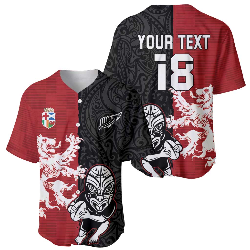 Custom British Lions New Zealand Baseball Jersey Unique Style - Wonder Print Shop