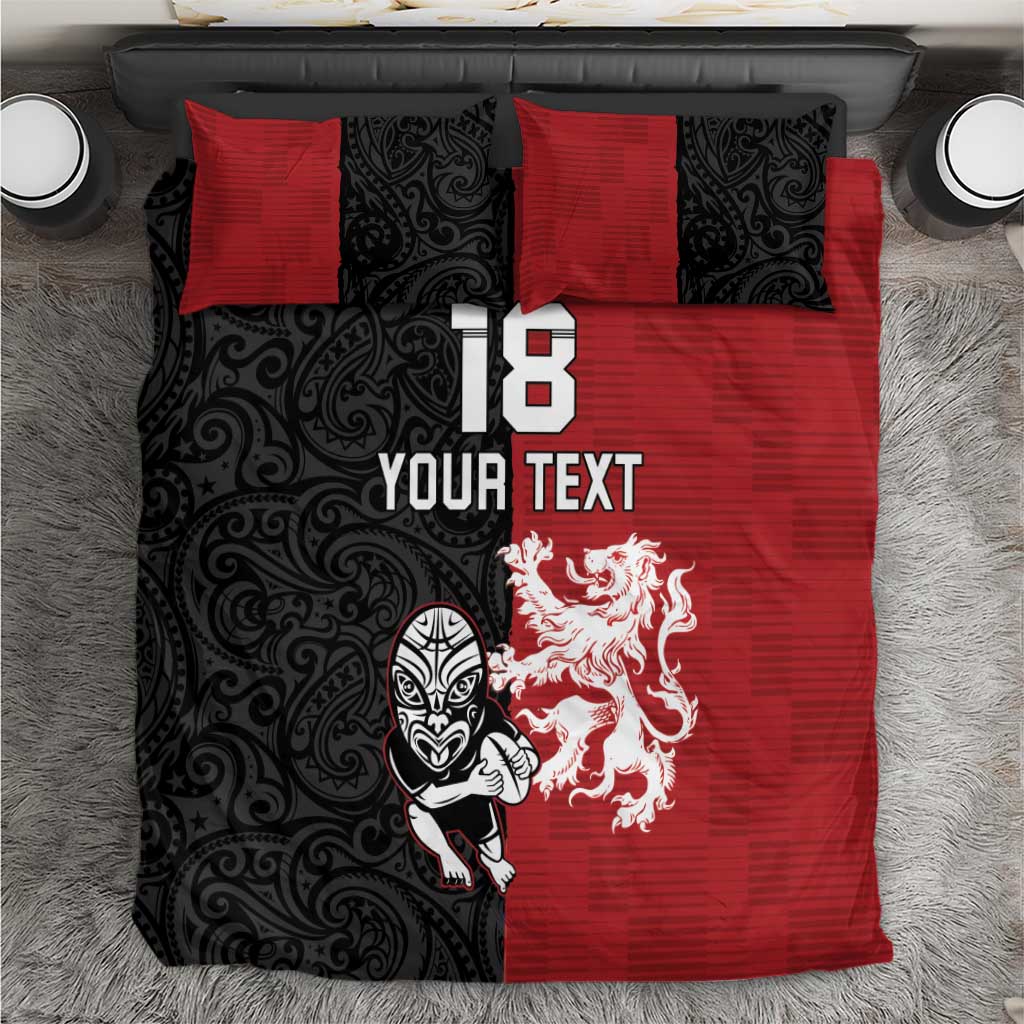 Custom British Lions New Zealand Bedding Set Unique Style - Wonder Print Shop