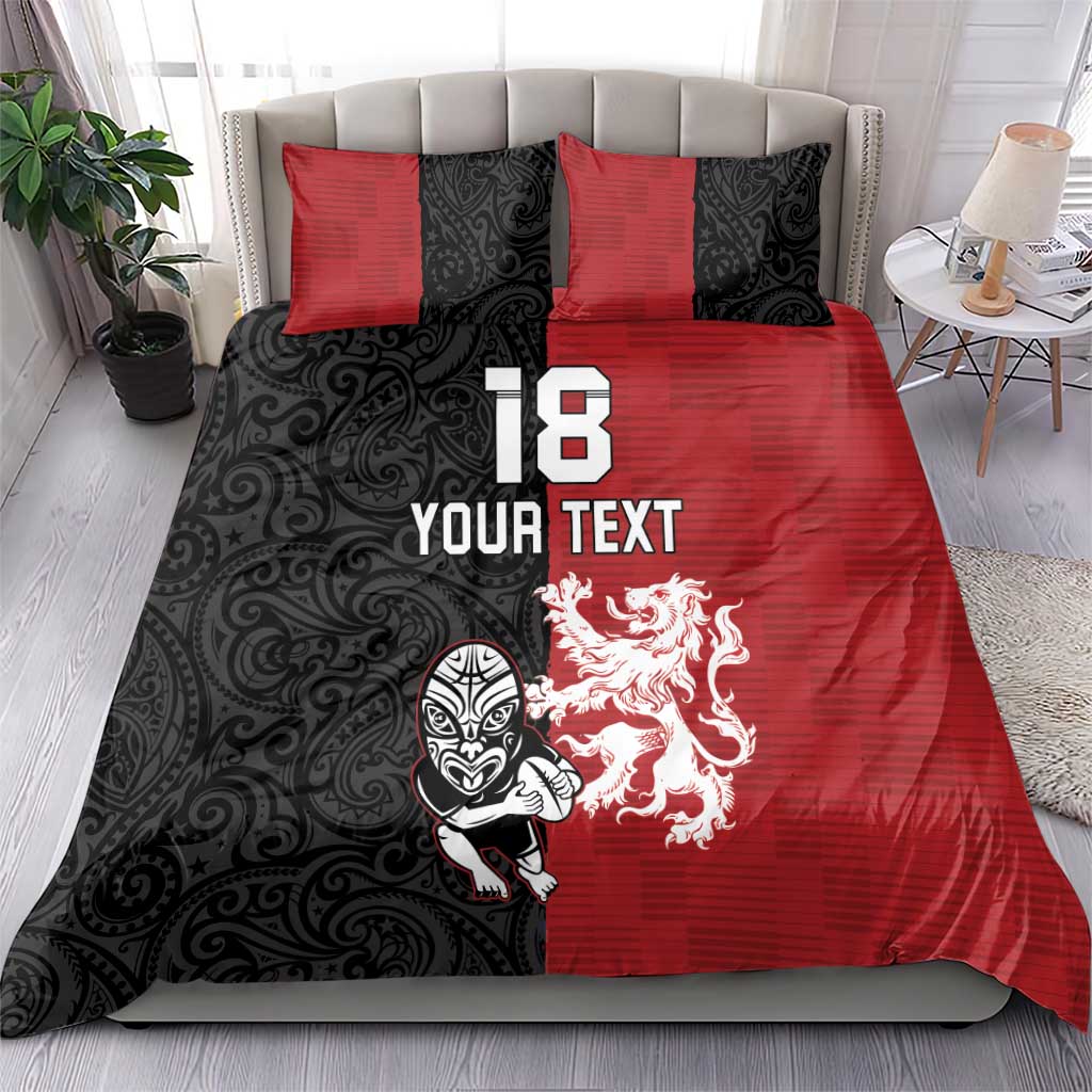 Custom British Lions New Zealand Bedding Set Unique Style - Wonder Print Shop