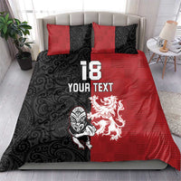 Custom British Lions New Zealand Bedding Set Unique Style - Wonder Print Shop