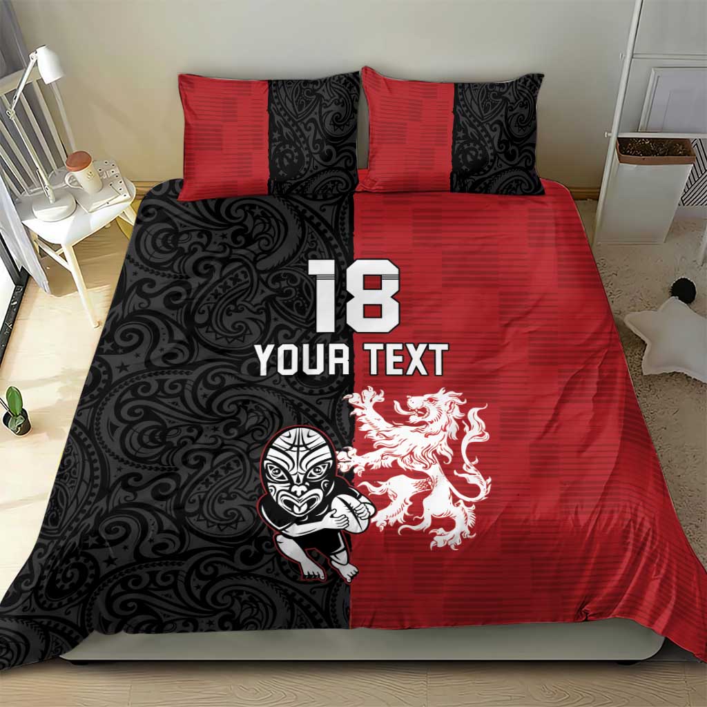 Custom British Lions New Zealand Bedding Set Unique Style - Wonder Print Shop