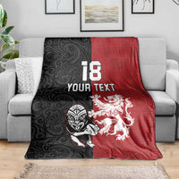 Custom British Lions New Zealand Blanket Unique Style - Wonder Print Shop