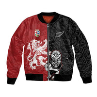 Custom British Lions New Zealand Bomber Jacket Unique Style - Wonder Print Shop
