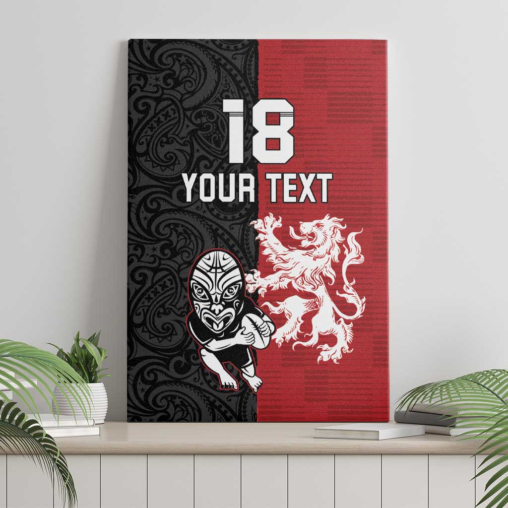 Custom British Lions New Zealand Canvas Wall Art Unique Style - Wonder Print Shop