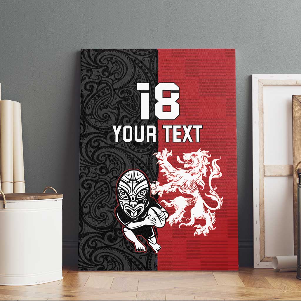 Custom British Lions New Zealand Canvas Wall Art Unique Style - Wonder Print Shop