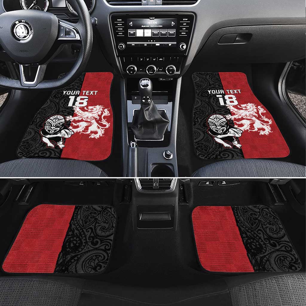 Custom British Lions New Zealand Car Mats Unique Style - Wonder Print Shop