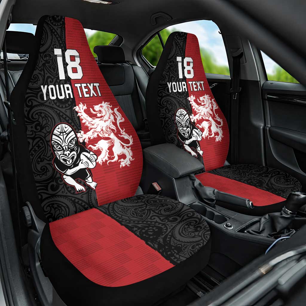 Custom British Lions New Zealand Car Seat Cover Unique Style - Wonder Print Shop