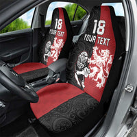 Custom British Lions New Zealand Car Seat Cover Unique Style - Wonder Print Shop