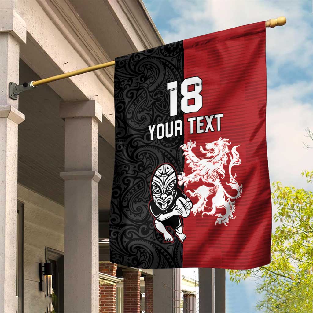 Custom British Lions New Zealand Garden Flag Unique Style - Wonder Print Shop