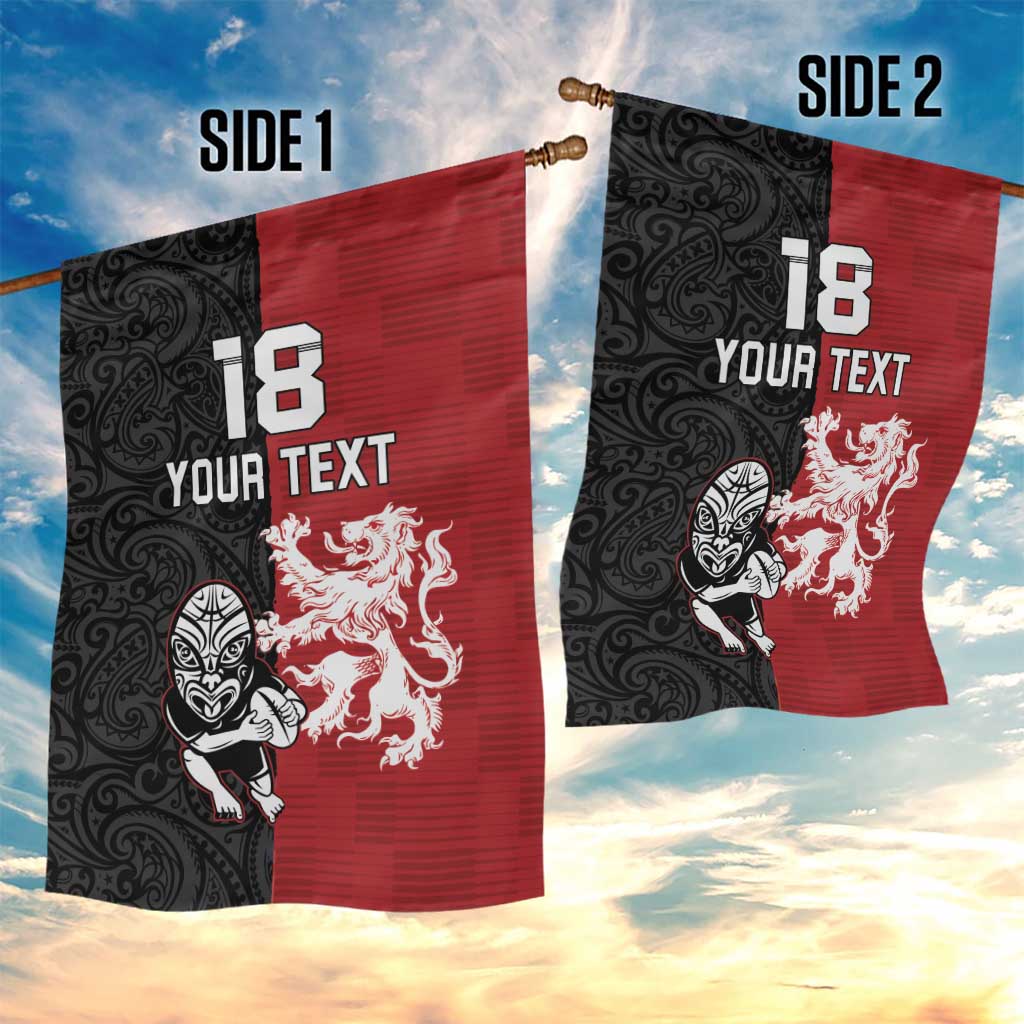 Custom British Lions New Zealand Garden Flag Unique Style - Wonder Print Shop