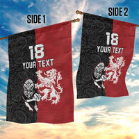 Custom British Lions New Zealand Garden Flag Unique Style - Wonder Print Shop