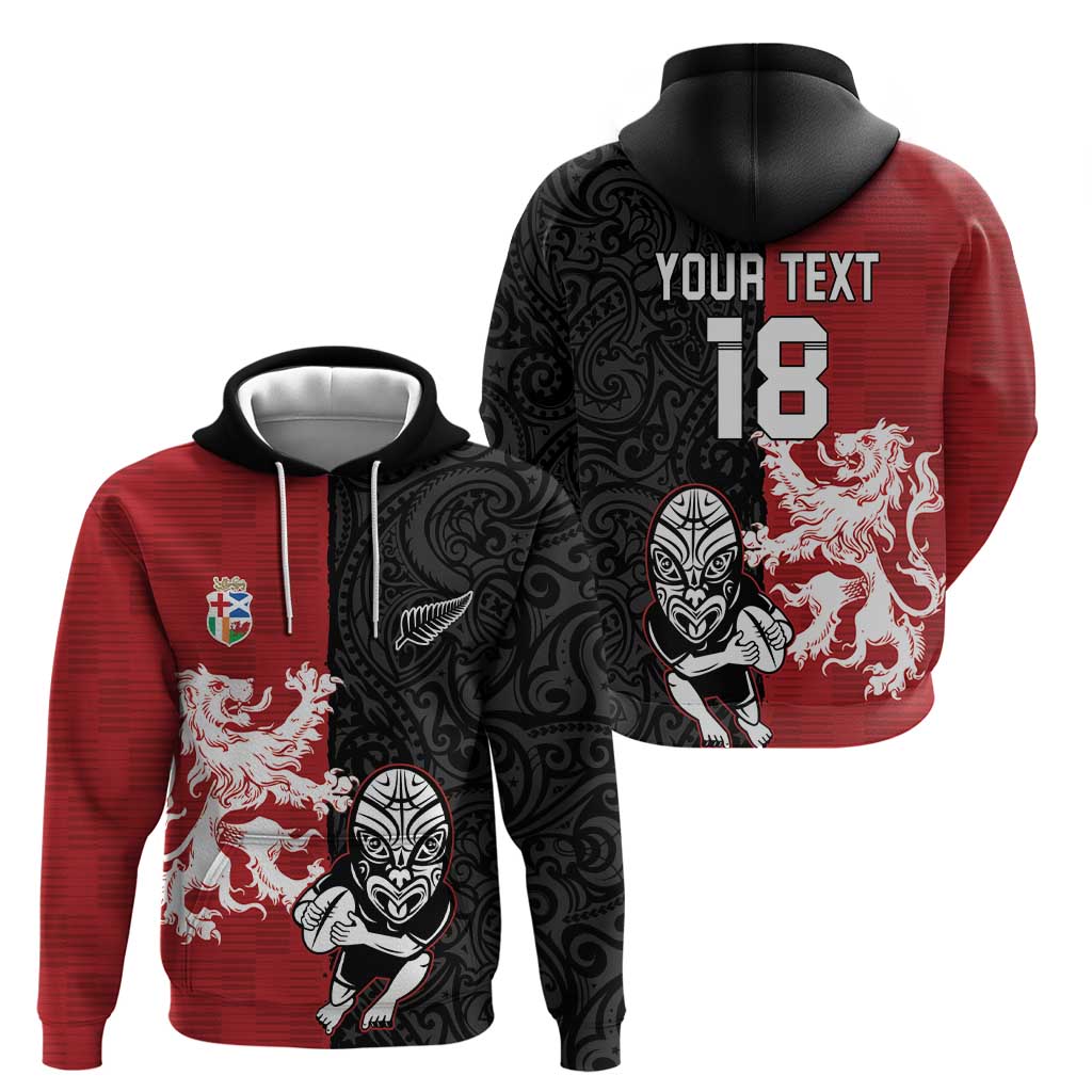 Custom British Lions New Zealand Hoodie Unique Style - Wonder Print Shop