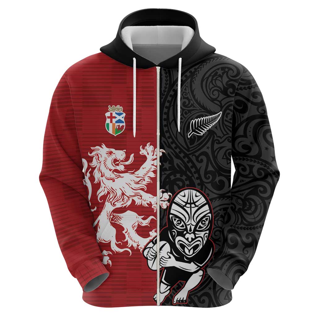 Custom British Lions New Zealand Hoodie Unique Style - Wonder Print Shop