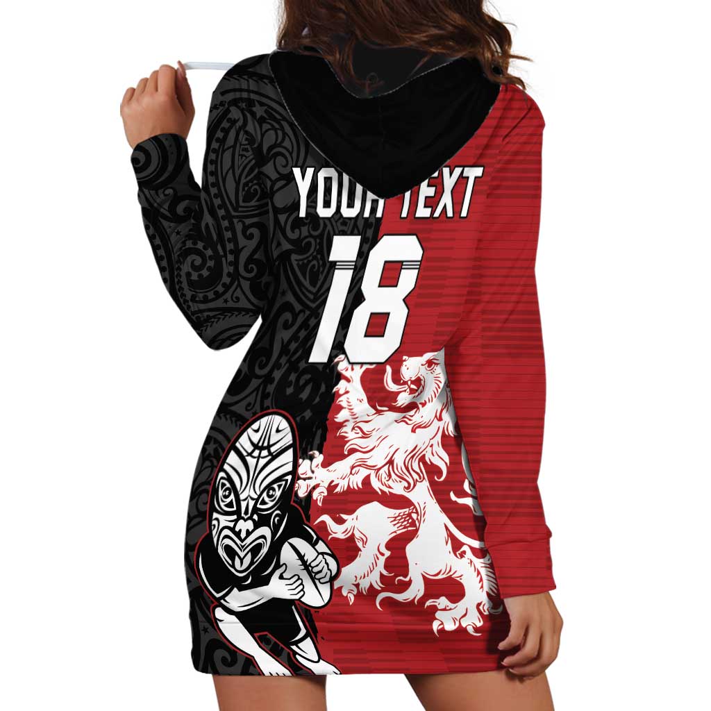 Custom British Lions New Zealand Hoodie Dress Unique Style - Wonder Print Shop