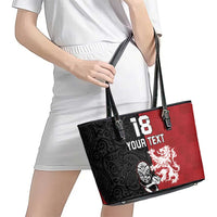 Custom British Lions New Zealand Leather Tote Bag Unique Style - Wonder Print Shop