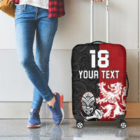 Custom British Lions New Zealand Luggage Cover Unique Style - Wonder Print Shop