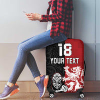 Custom British Lions New Zealand Luggage Cover Unique Style - Wonder Print Shop