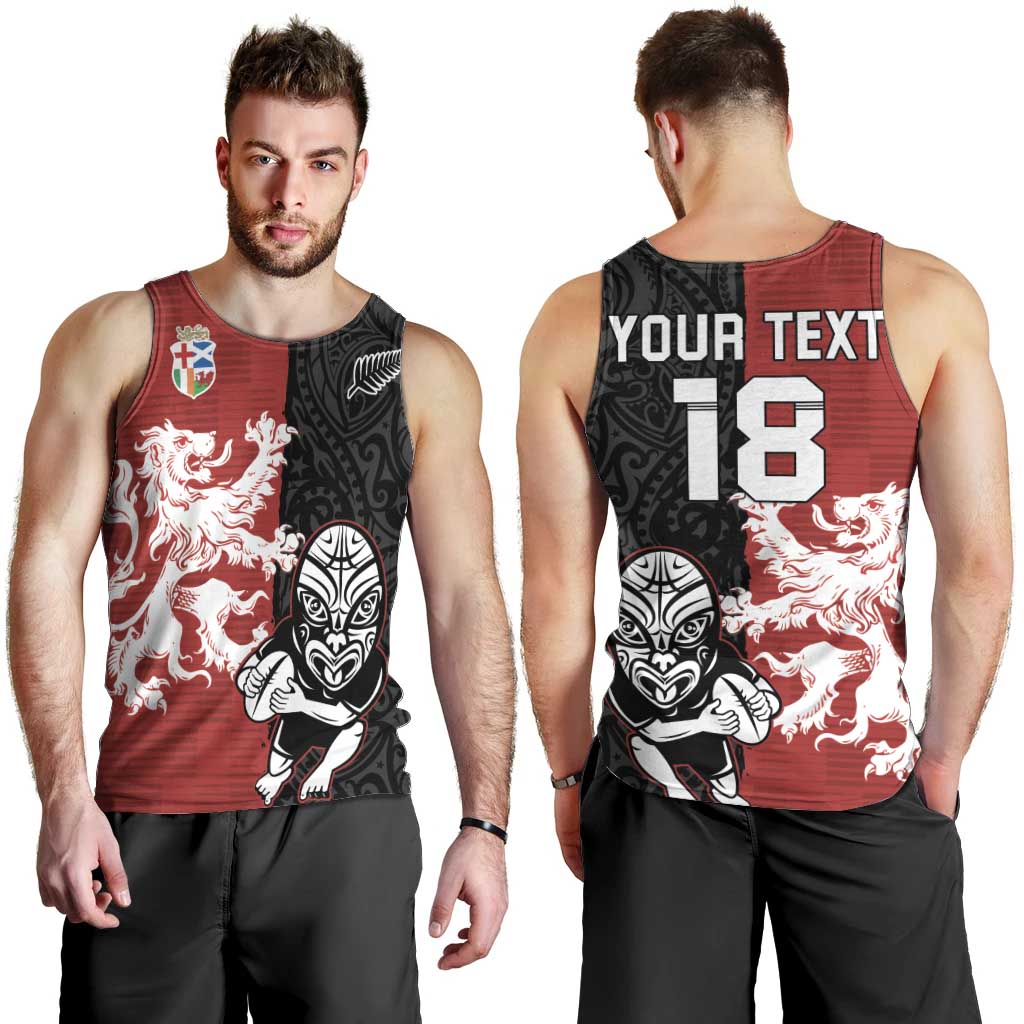 Custom British Lions New Zealand Men Tank Top Unique Style - Wonder Print Shop