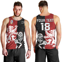 Custom British Lions New Zealand Men Tank Top Unique Style - Wonder Print Shop