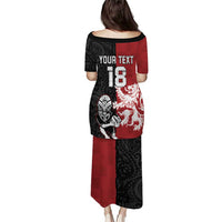 Custom British Lions New Zealand Puletasi Unique Style - Wonder Print Shop