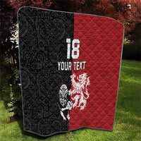 Custom British Lions New Zealand Quilt Unique Style - Wonder Print Shop