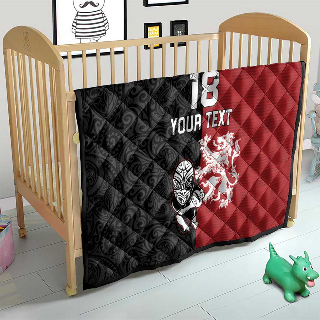 Custom British Lions New Zealand Quilt Unique Style - Wonder Print Shop