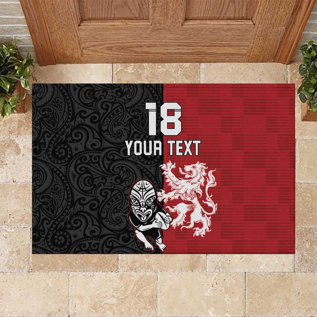 Custom British Lions New Zealand Rubber Doormat Unique Style - Wonder Print Shop