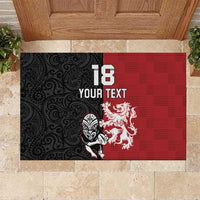 Custom British Lions New Zealand Rubber Doormat Unique Style - Wonder Print Shop
