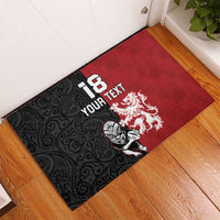 Custom British Lions New Zealand Rubber Doormat Unique Style - Wonder Print Shop