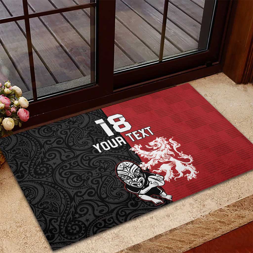 Custom British Lions New Zealand Rubber Doormat Unique Style - Wonder Print Shop