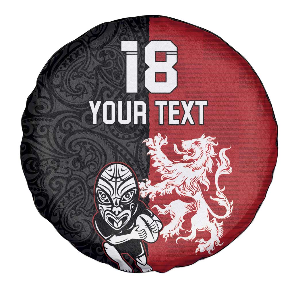 Custom British Lions New Zealand Spare Tire Cover Unique Style - Wonder Print Shop
