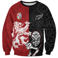 Custom British Lions New Zealand Sweatshirt Unique Style - Wonder Print Shop
