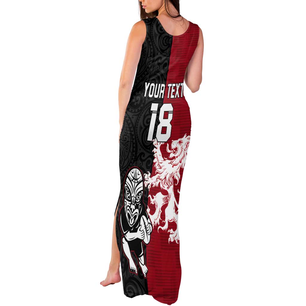 Custom British Lions New Zealand Tank Maxi Dress Unique Style - Wonder Print Shop