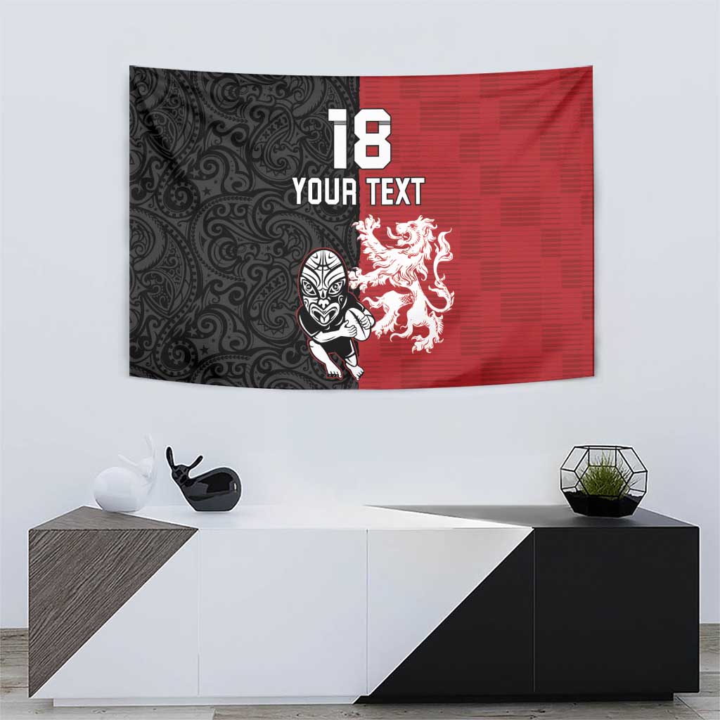 Custom British Lions New Zealand Tapestry Unique Style - Wonder Print Shop