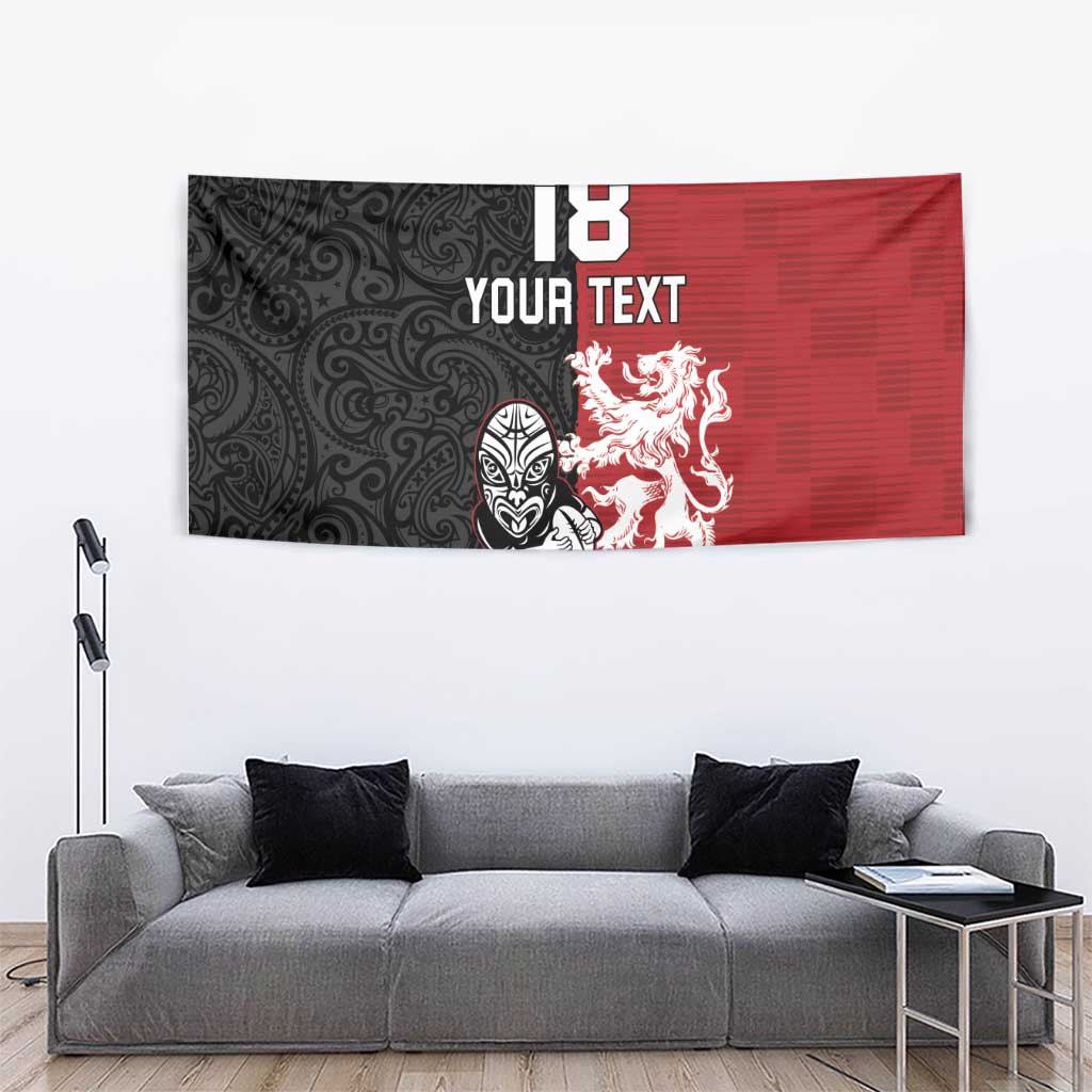 Custom British Lions New Zealand Tapestry Unique Style - Wonder Print Shop