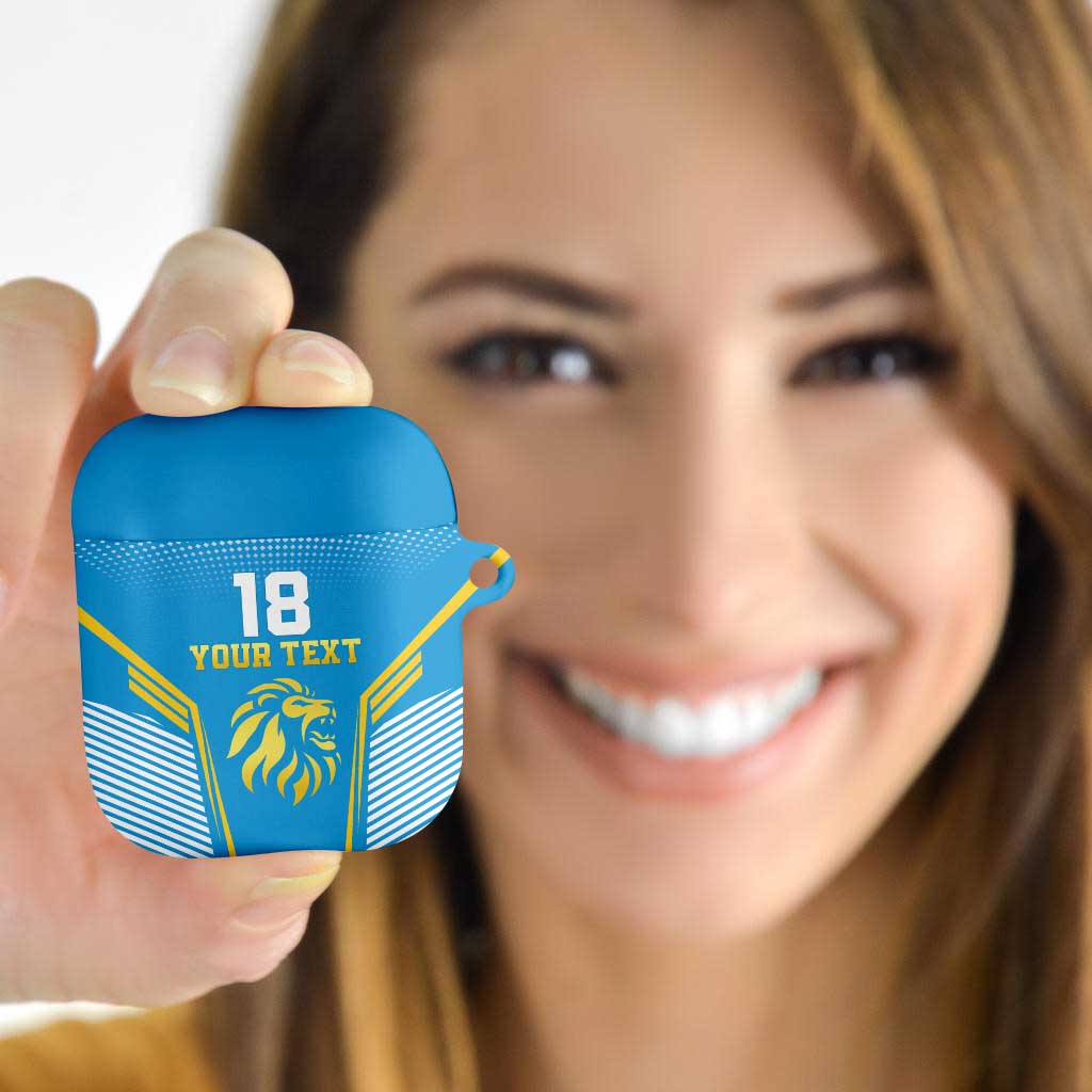 Custom Saint Lucia Kings Cricket AirPods Case Beinspired Go Champion - Wonder Print Shop
