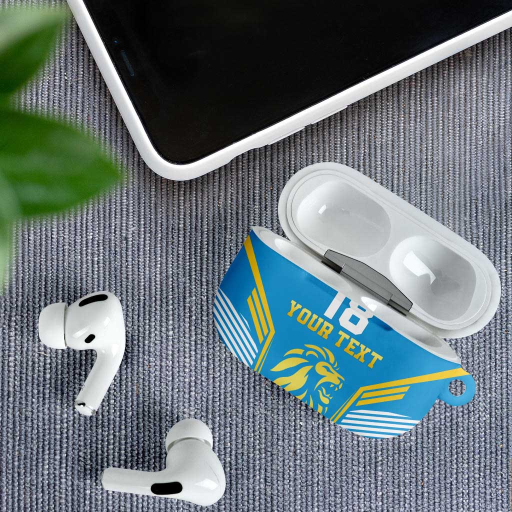Custom Saint Lucia Kings Cricket AirPods Case Beinspired Go Champion - Wonder Print Shop
