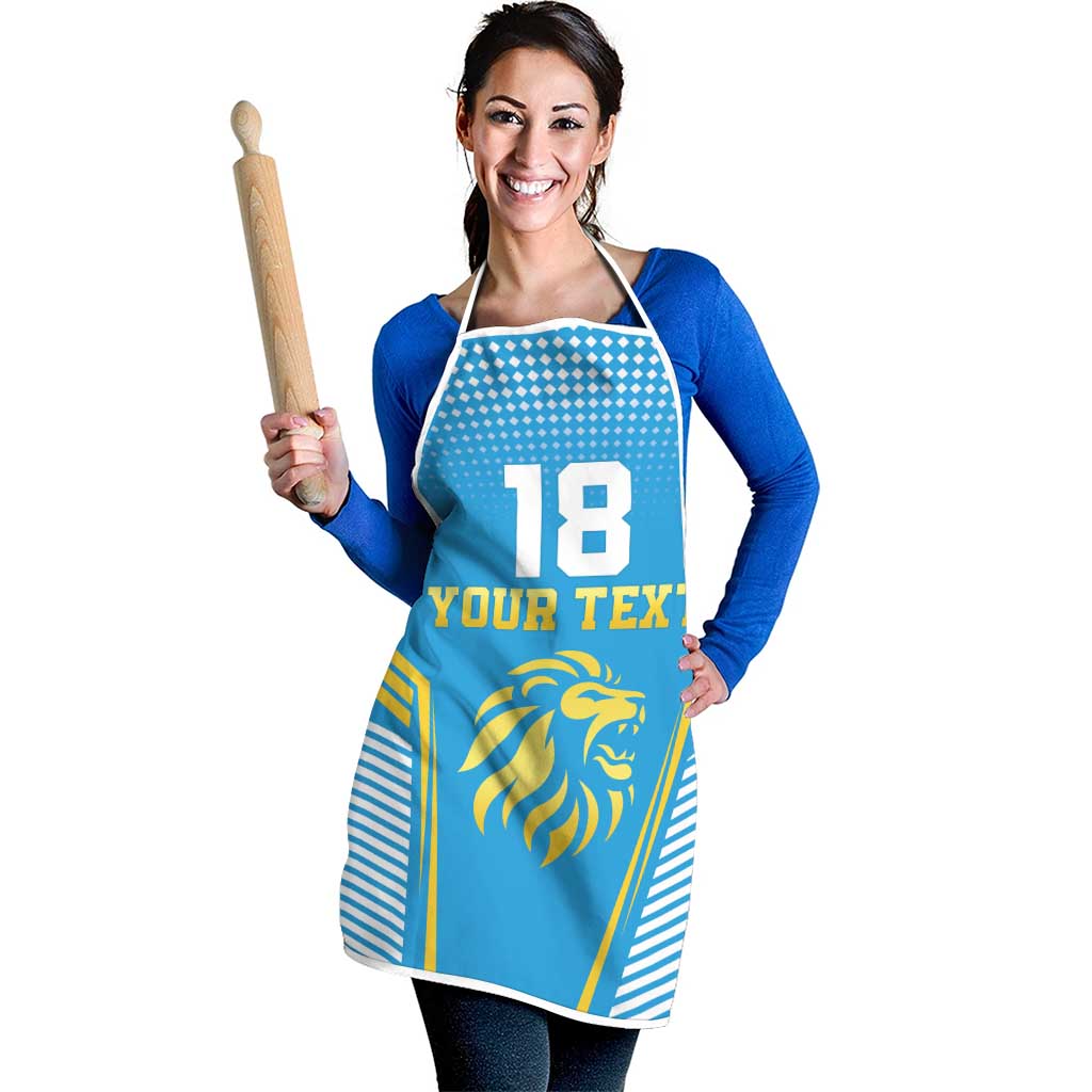 Custom Saint Lucia Kings Cricket Apron Beinspired Go Champion - Wonder Print Shop