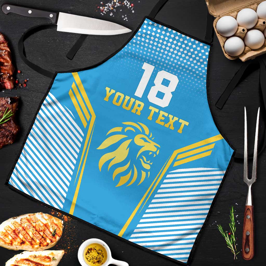 Custom Saint Lucia Kings Cricket Apron Beinspired Go Champion - Wonder Print Shop