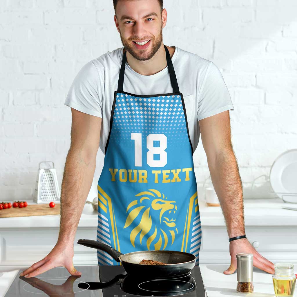 Custom Saint Lucia Kings Cricket Apron Beinspired Go Champion - Wonder Print Shop