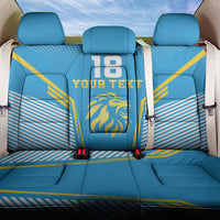 Custom Saint Lucia Kings Cricket Back Car Seat Cover Beinspired Go Champion - Wonder Print Shop