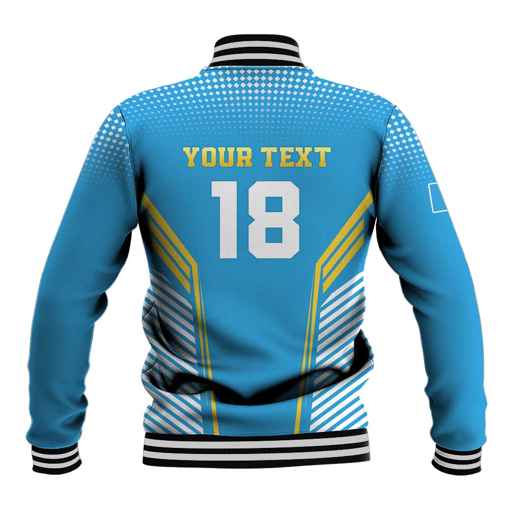 Custom Saint Lucia Kings Cricket Baseball Jacket Beinspired Go Champion - Wonder Print Shop