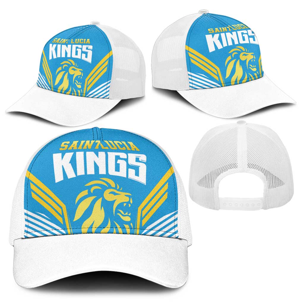 Saint Lucia Kings Cricket Baseball Net Cap Beinspired Go Champion - Wonder Print Shop
