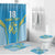 Custom Saint Lucia Kings Cricket Bathroom Set Beinspired Go Champion - Wonder Print Shop