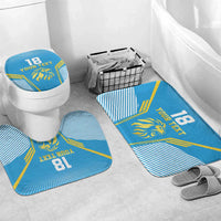 Custom Saint Lucia Kings Cricket Bathroom Set Beinspired Go Champion - Wonder Print Shop