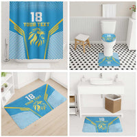 Custom Saint Lucia Kings Cricket Bathroom Set Beinspired Go Champion - Wonder Print Shop