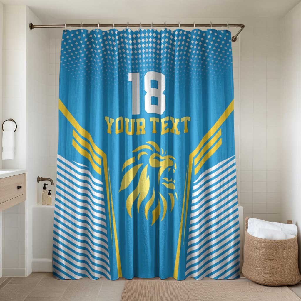 Custom Saint Lucia Kings Cricket Bathroom Set Beinspired Go Champion - Wonder Print Shop