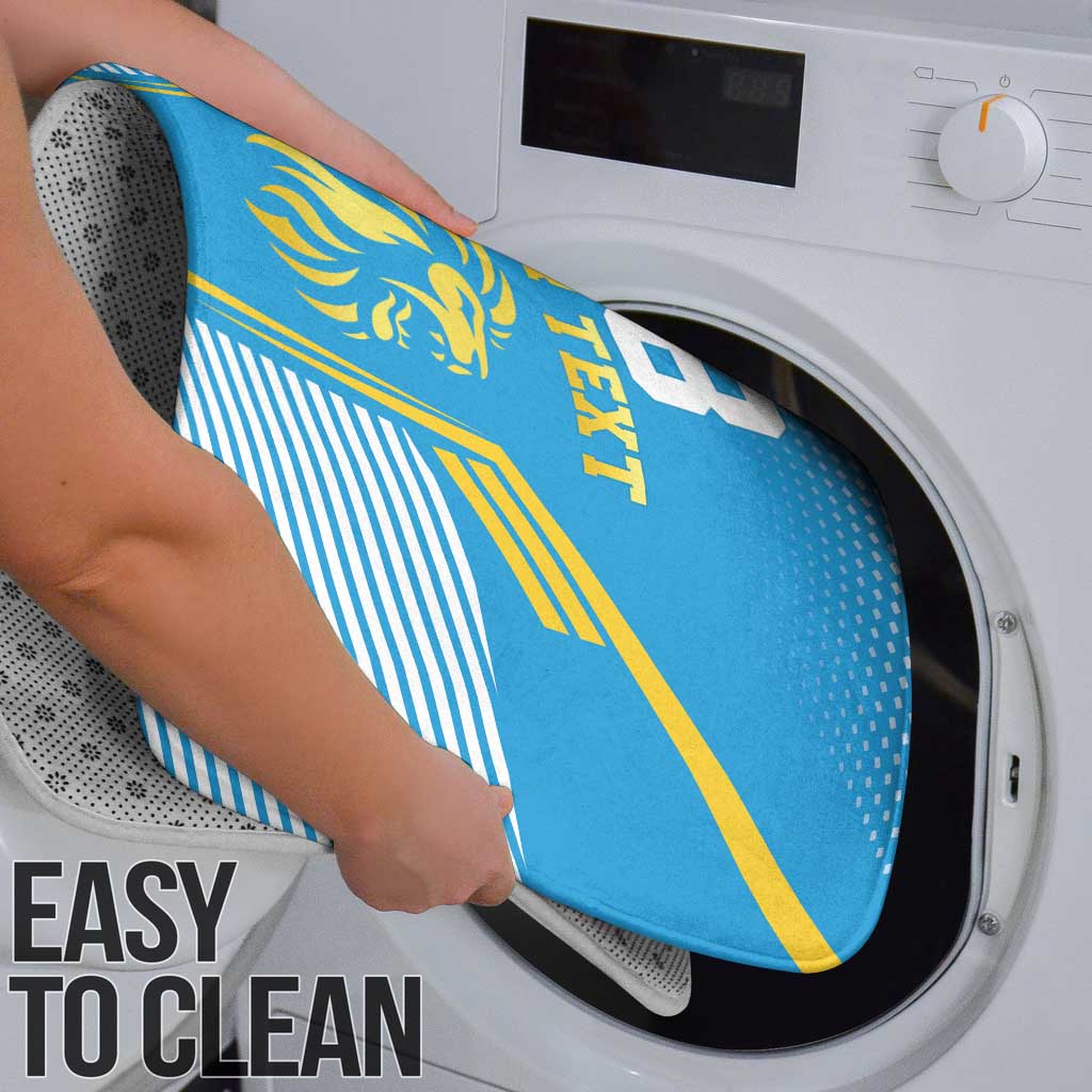 Custom Saint Lucia Kings Cricket Bathroom Set Beinspired Go Champion - Wonder Print Shop