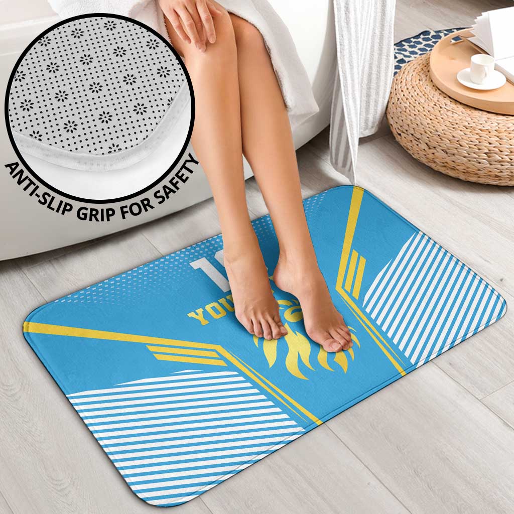 Custom Saint Lucia Kings Cricket Bathroom Set Beinspired Go Champion - Wonder Print Shop