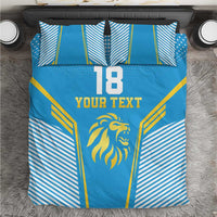 Custom Saint Lucia Kings Cricket Bedding Set Beinspired Go Champion - Wonder Print Shop